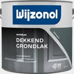 Wereldwijde Verzending Wijzonol dekkend grondlak blauwgrijs 2,5ltr